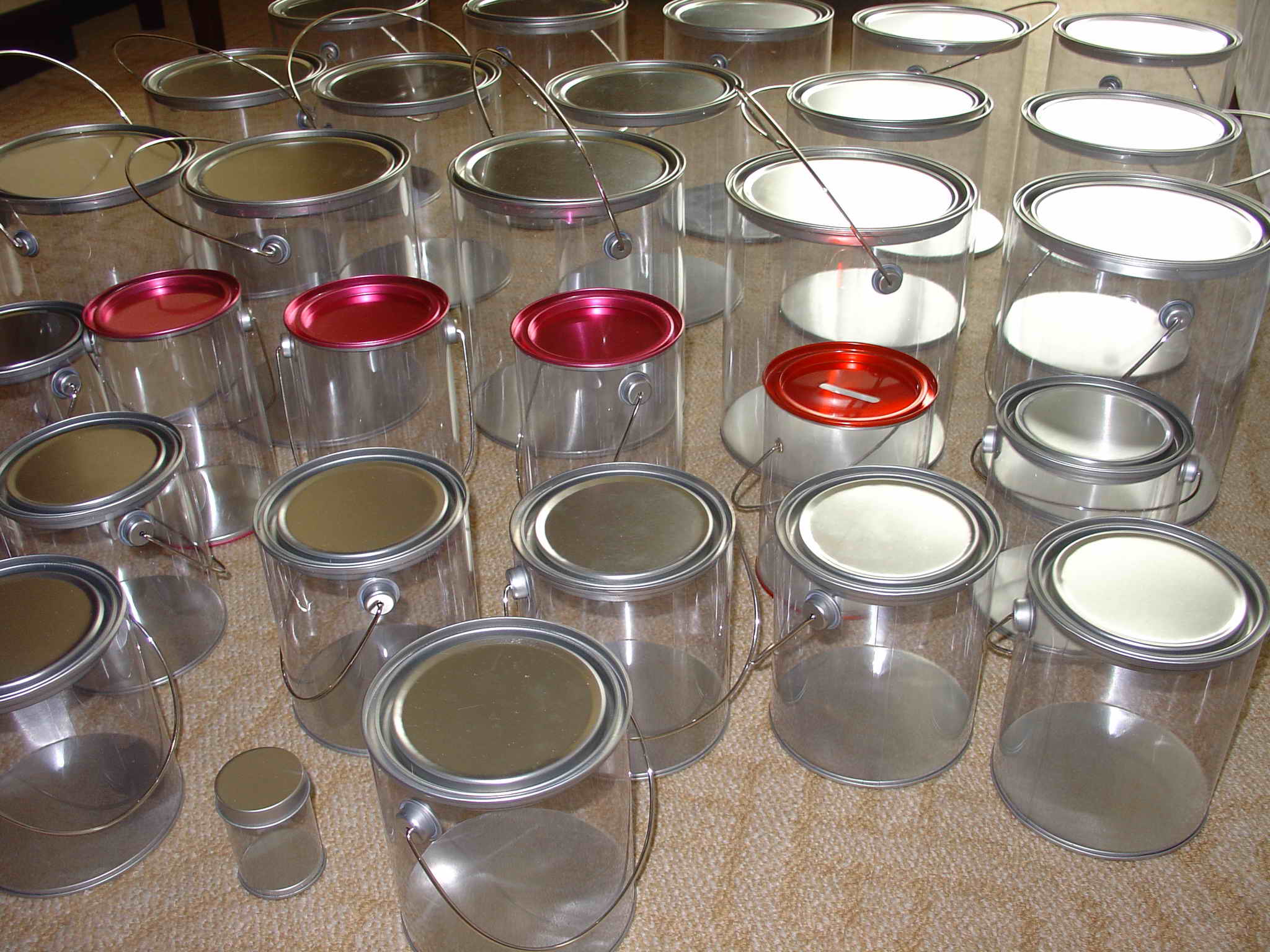 to uniplastic !clear petg pails,pvc pails,plastic pail, pvc